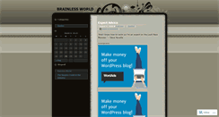 Desktop Screenshot of brainlessearth.wordpress.com