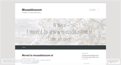 Desktop Screenshot of mouseblossom.wordpress.com