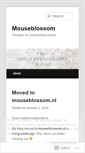 Mobile Screenshot of mouseblossom.wordpress.com