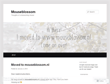 Tablet Screenshot of mouseblossom.wordpress.com