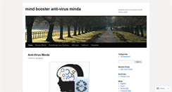 Desktop Screenshot of boosterminda.wordpress.com