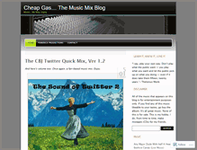 Tablet Screenshot of cheapgasmusic.wordpress.com