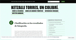 Desktop Screenshot of ketzallitorrescolibri.wordpress.com