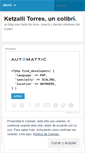 Mobile Screenshot of ketzallitorrescolibri.wordpress.com