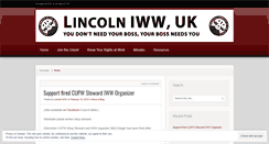 Desktop Screenshot of lincolniww.wordpress.com