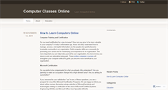 Desktop Screenshot of cconl.wordpress.com