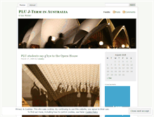 Tablet Screenshot of pluaustralia.wordpress.com