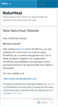 Mobile Screenshot of naturheal.wordpress.com