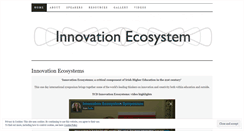 Desktop Screenshot of innovationecosystem.wordpress.com