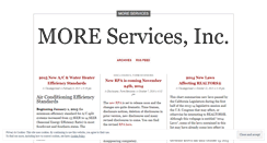 Desktop Screenshot of moreservices.wordpress.com