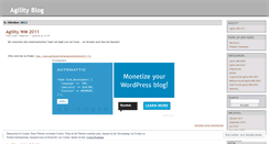 Desktop Screenshot of agilityat.wordpress.com