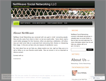 Tablet Screenshot of netweave.wordpress.com