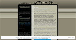 Desktop Screenshot of letranger2010project.wordpress.com