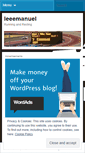 Mobile Screenshot of leeemanuel.wordpress.com