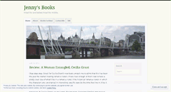 Desktop Screenshot of jennysbooks.wordpress.com