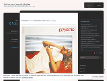 Tablet Screenshot of livinsonoromusicabaile.wordpress.com