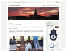 Tablet Screenshot of alaaventura.wordpress.com