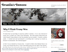Tablet Screenshot of druxillasdemons.wordpress.com
