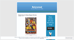 Desktop Screenshot of bolywood.wordpress.com