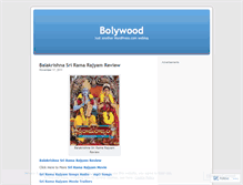 Tablet Screenshot of bolywood.wordpress.com