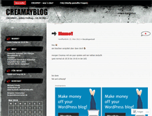 Tablet Screenshot of creamay.wordpress.com