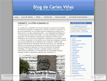 Tablet Screenshot of carlesvinyas.wordpress.com