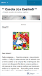 Mobile Screenshot of casotadcoelhos.wordpress.com