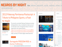 Tablet Screenshot of negrosbynight.wordpress.com