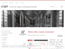 Tablet Screenshot of educacaofamiliar.wordpress.com