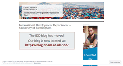 Desktop Screenshot of iddbirmingham.wordpress.com