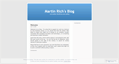 Desktop Screenshot of martinrich.wordpress.com