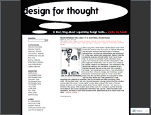 Tablet Screenshot of designforthought.wordpress.com