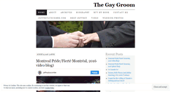 Desktop Screenshot of gaygroom.wordpress.com