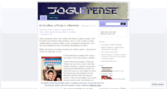 Desktop Screenshot of joguepense.wordpress.com
