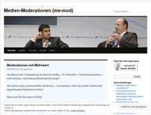 Tablet Screenshot of moderationen.wordpress.com