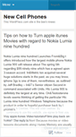 Mobile Screenshot of newcellphones01.wordpress.com