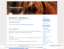 Tablet Screenshot of pfoetchenblog.wordpress.com