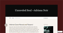 Desktop Screenshot of adriananoir.wordpress.com