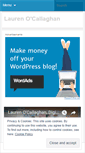 Mobile Screenshot of laurenocallaghan.wordpress.com