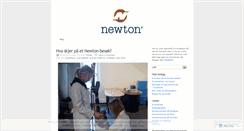 Desktop Screenshot of newtonrommet.wordpress.com