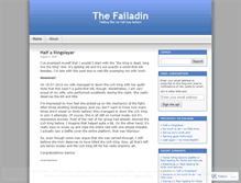 Tablet Screenshot of failadin.wordpress.com