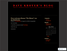 Tablet Screenshot of davekroyer.wordpress.com