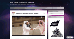 Desktop Screenshot of islamfuture.wordpress.com
