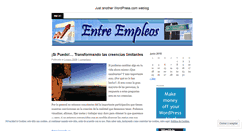 Desktop Screenshot of entreempleos.wordpress.com