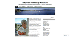 Desktop Screenshot of bayviewhomestay.wordpress.com