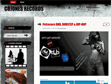 Tablet Screenshot of cojonesrecords.wordpress.com