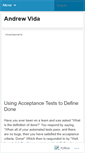 Mobile Screenshot of andrewvida.wordpress.com