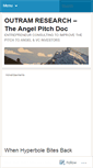 Mobile Screenshot of angelpitchdoc.wordpress.com