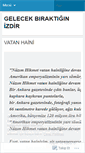 Mobile Screenshot of hikmetkaynar.wordpress.com