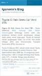 Mobile Screenshot of igonesia.wordpress.com